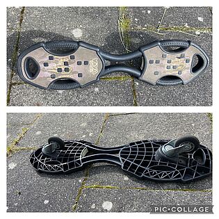 Wave-Board (wie Skateboard mit 2 Rädern) 7,-EUR
